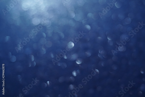 blue background with bokeh