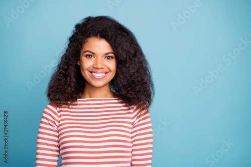 Fotografie Close-up portrait of her she nice pretty attractive lovely cute cheerful cheery