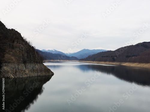 Lake in mountains