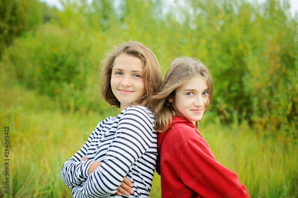 Two teen gilrs Two teen gilrs