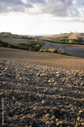 rural landscape on the Tuscany hills