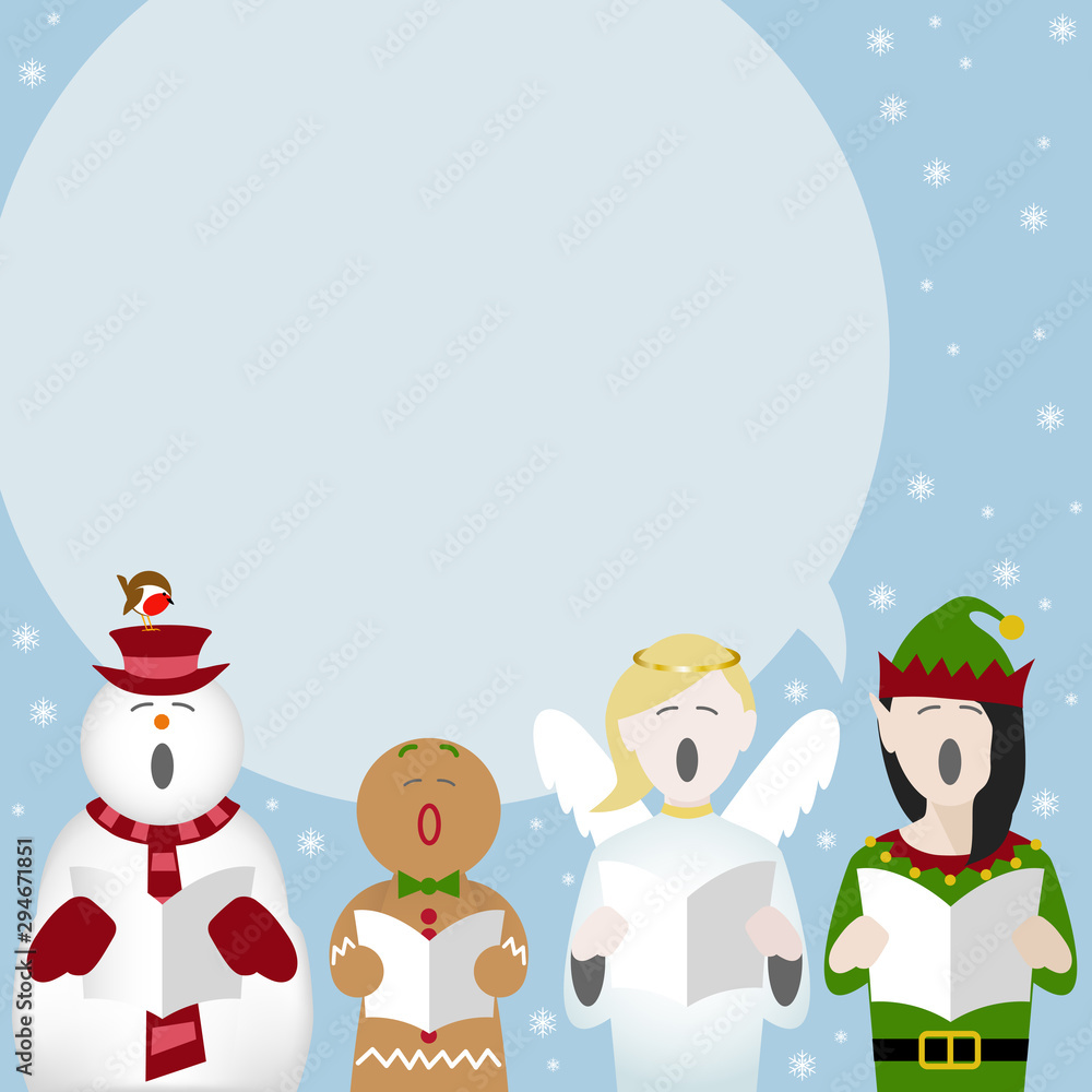 christmas cartoons singing poster christmas cartoons singing poster