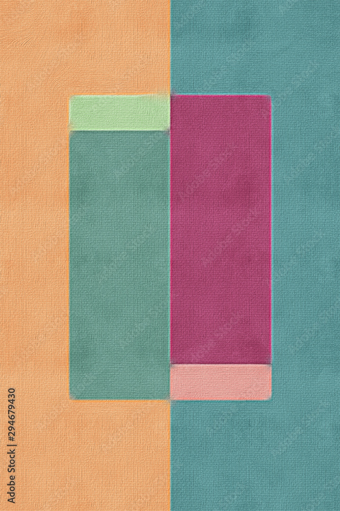 Fototapeta premium Simple Color Design Print