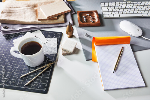 Messy Designers Desk photo