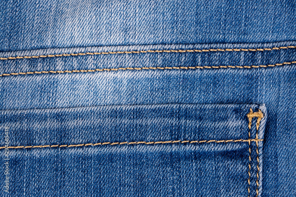 Classic Blue Jeans Denim Texture Background. Classic Blue Jeans Denim Texture Background.