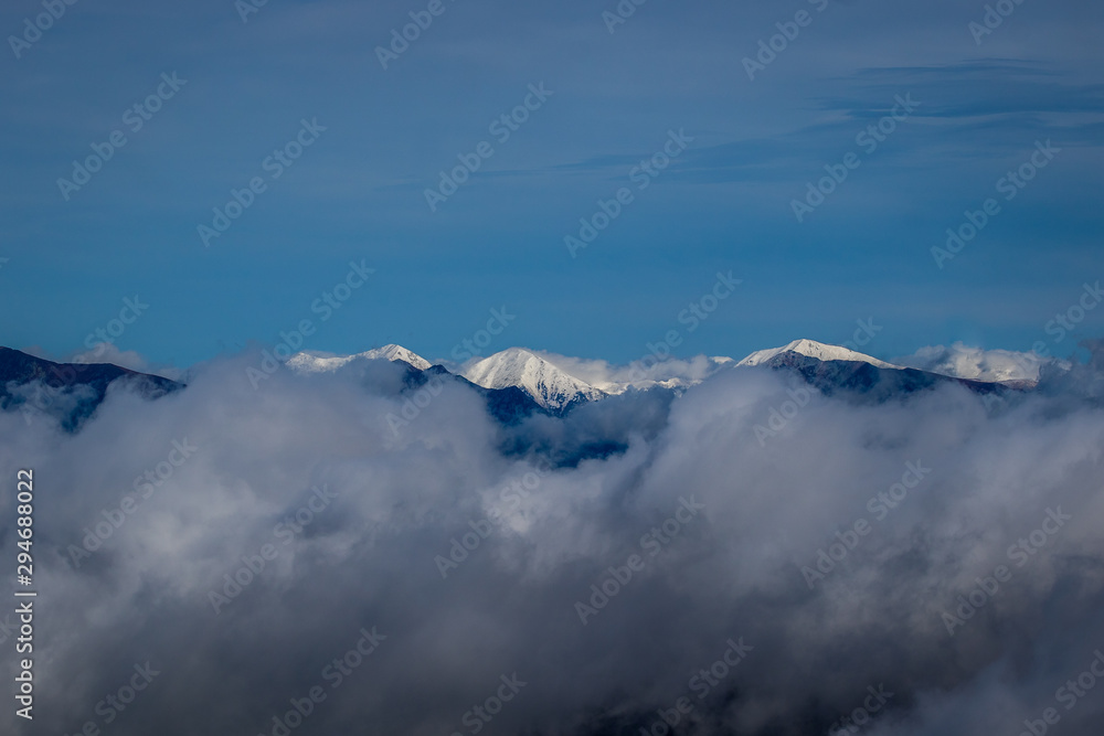 First snow in High Tatras, Slovakia