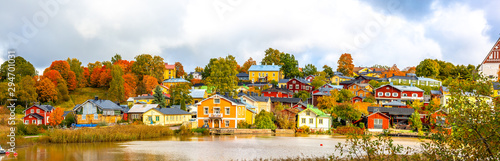 Old town of Porvoo in Finland. © Subodh