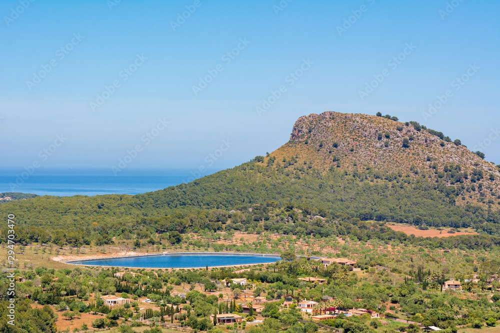 Scenic landscape of Capdepera region, north-east coast of Mallorca, Spain.