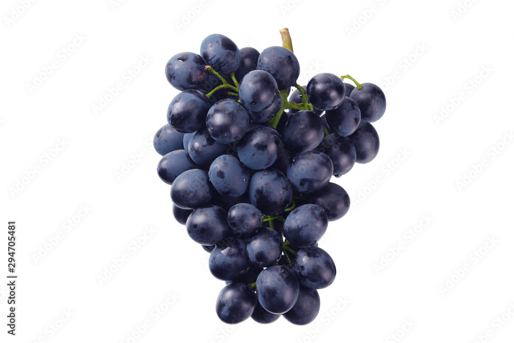blue grape isolated on a white background. Food blue grape isolated on a white background. Food
