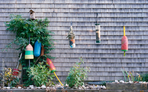 Buoys on a Wall photo