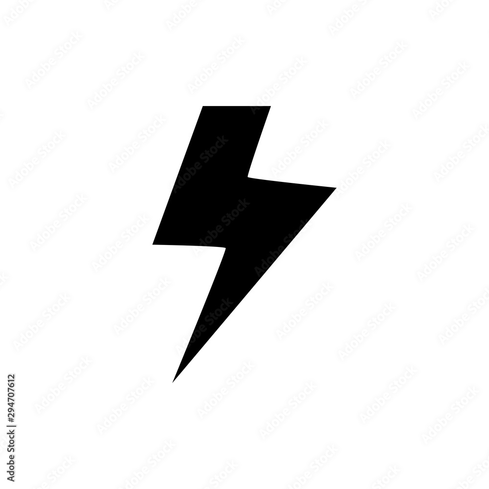 Lightning bolt icon Lightning bolt icon