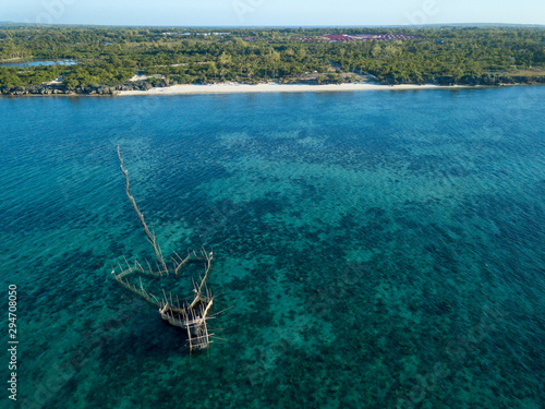 Fish Farm In Bantayan, Philippines photo