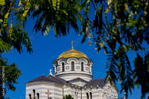 Church with Golden domes in Chersonesos © Олеся Касумова