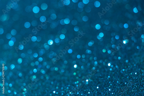 Abstract celebrate, twinkled bright bokeh defocused and sparkles background. Greeting card or invitation. Sparkling Lights Festive background.