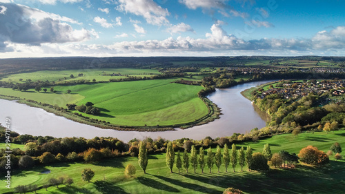 The River Severn wends it's way through the countryside
