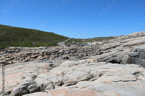 Area around Natural Bridge in Torndirrup National Park, Western Australia photo