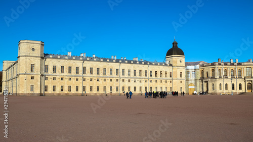 Gatchina, Russia - view of the Gatchina Palace
