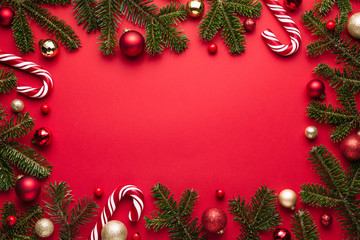 Red Christmas background