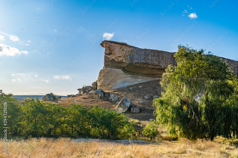 Crimea. Tract White Rock (Aq-Kaya)