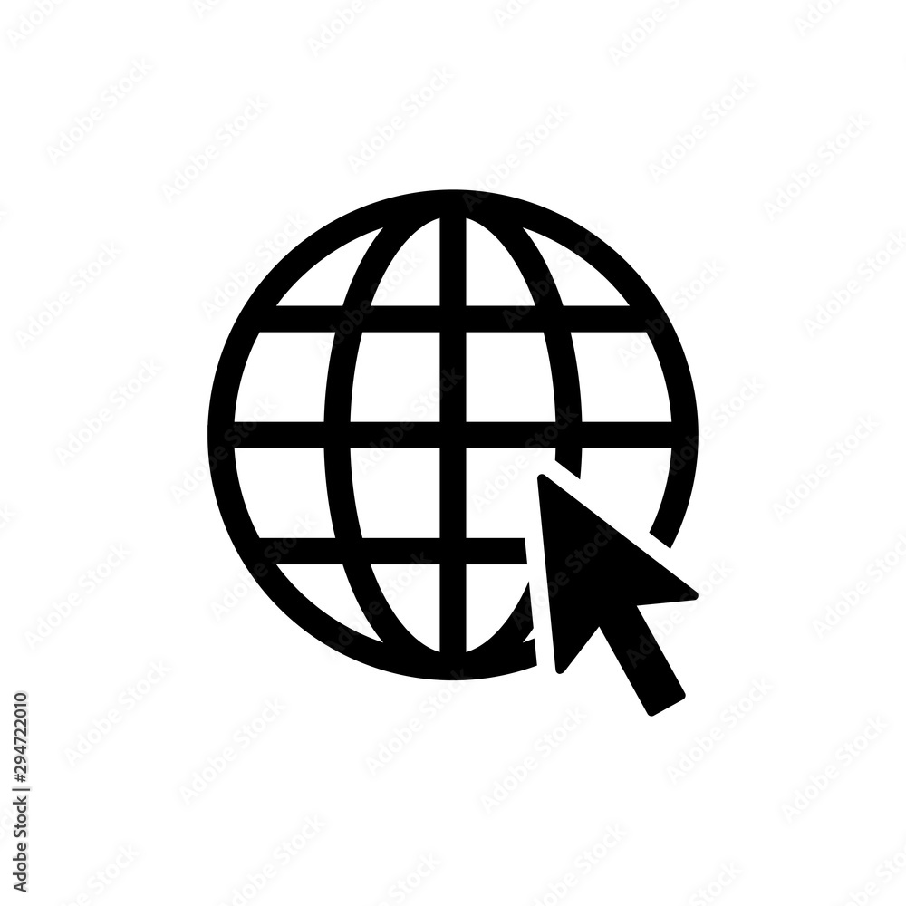 Globe icon trendy Globe icon trendy