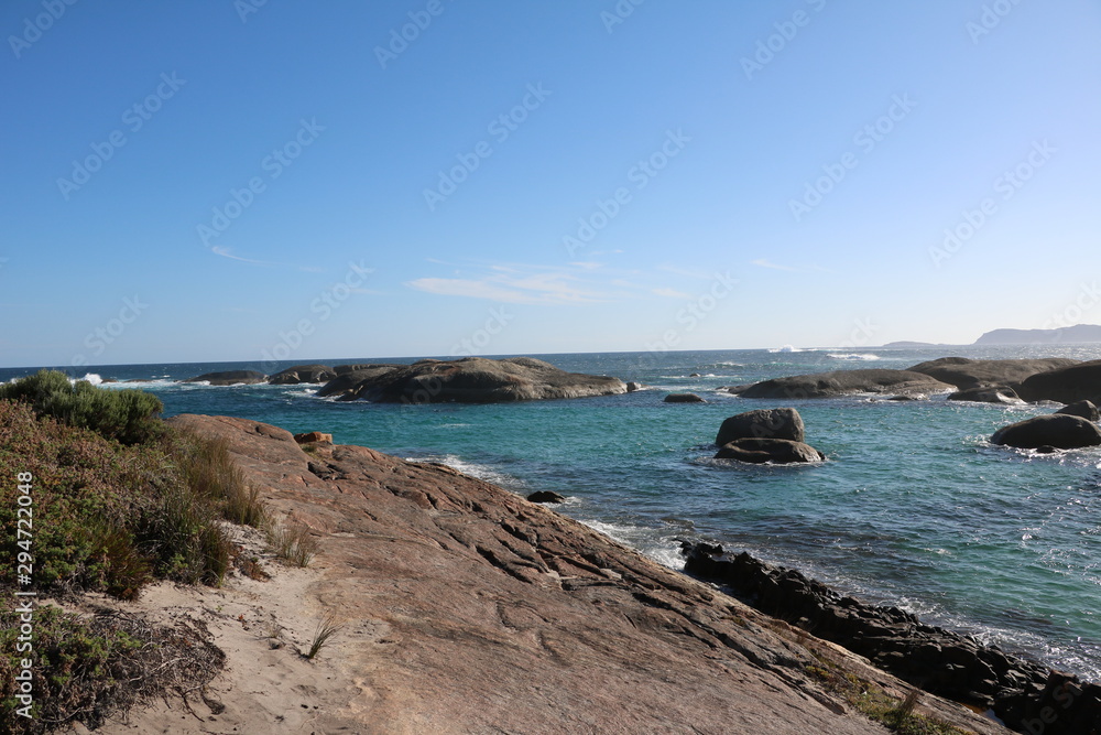 The Elephant Rocks beach in Western Australia,  Denmark Australia