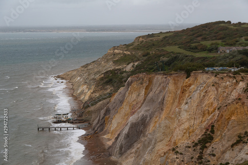 Alum Bay in Autumn, Isle of Wight