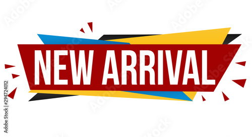 New arrival banner design