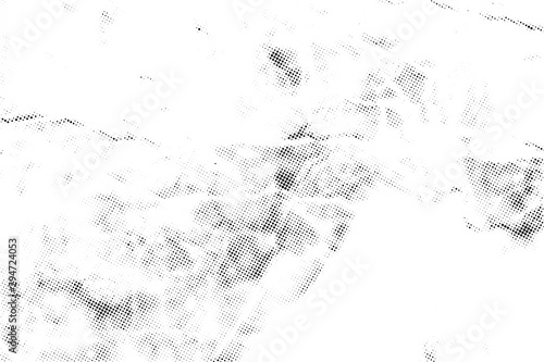 Subtle halftone vector marble texture overlay. Monochrome abstract splattered background.