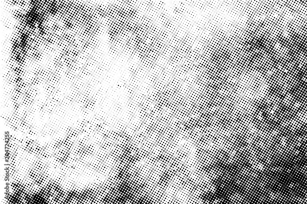 Obraz Subtelna półtonowa tekstura wektor. Monochromatyczne streszczenie tło zachlapany.