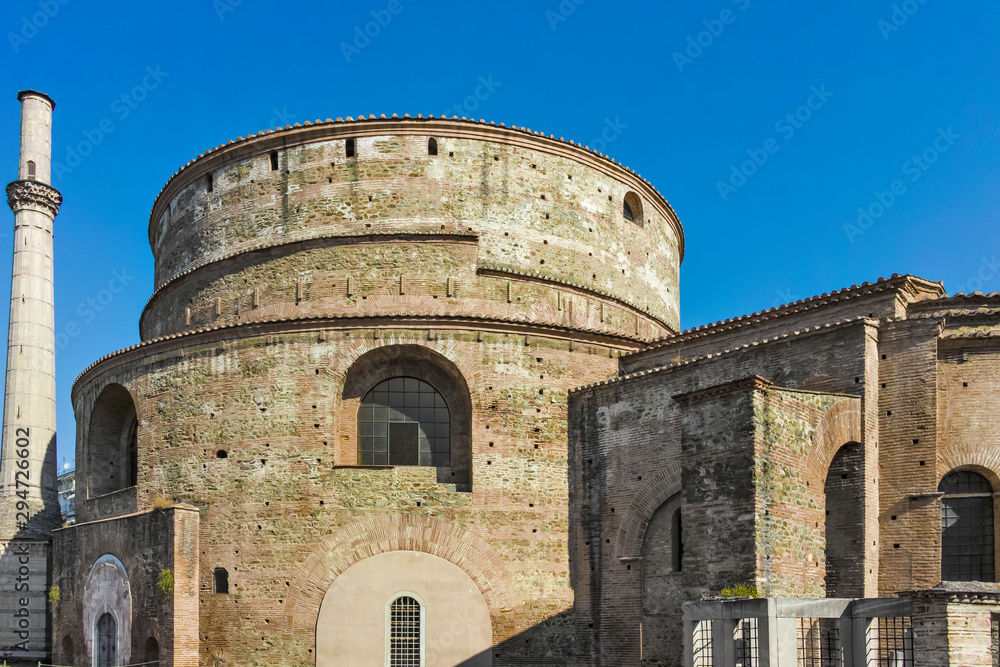 Rotunda Roman Temple in Thessaloniki, Greece