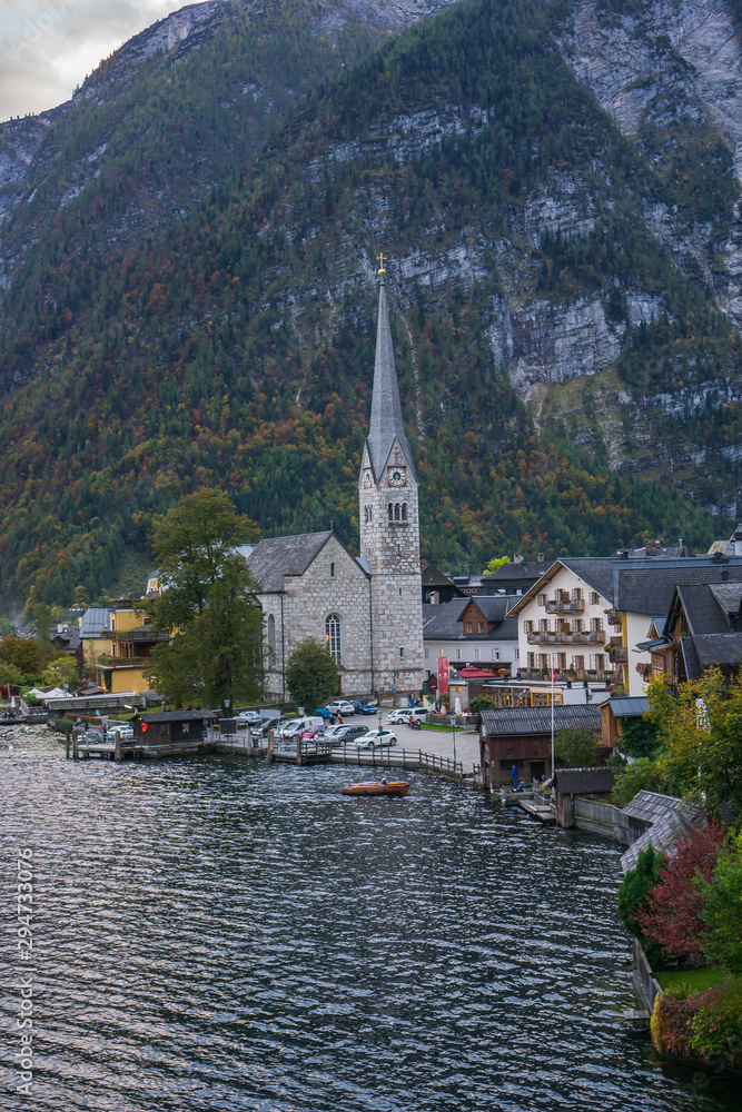 A beautiful day in this famous and picturesque village in Austria - Hallstatt. This little place just set on the lake and its beauty will blow your mind. A beautiful day in this famous and picturesque village in Austria - Hallstatt. This little place just set on the lake and its beauty will blow your mind.
