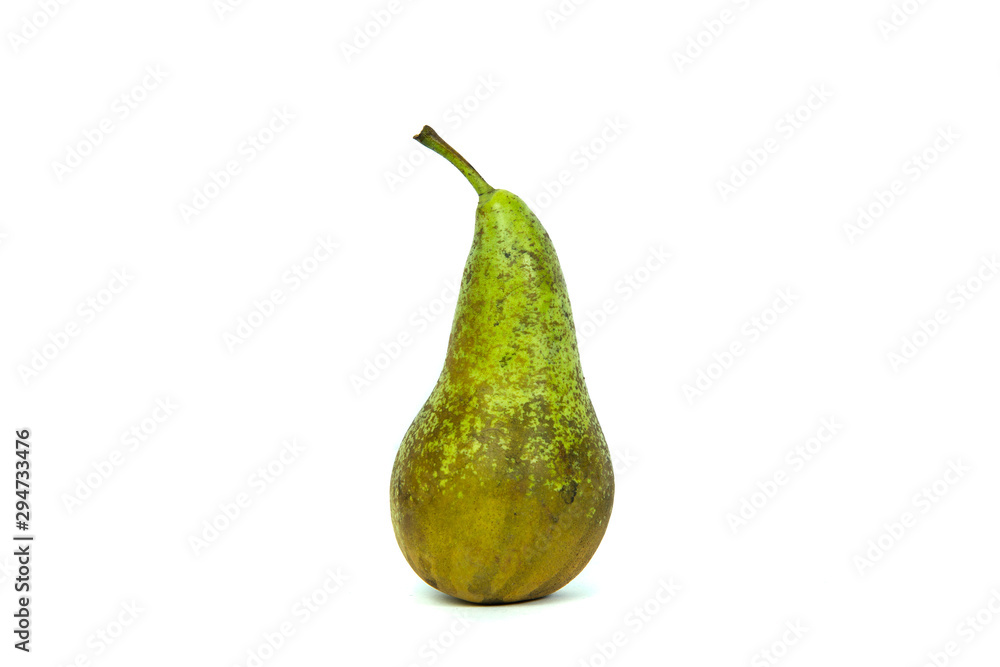Pear isolated on white. The concept of eating fruit, eating meals with vitamins. Taking care of yourself, diet. Healthy food, apples, pears. Pear isolated on white. The concept of eating fruit, eating meals with vitamins. Taking care of yourself, diet. Healthy food, apples, pears.