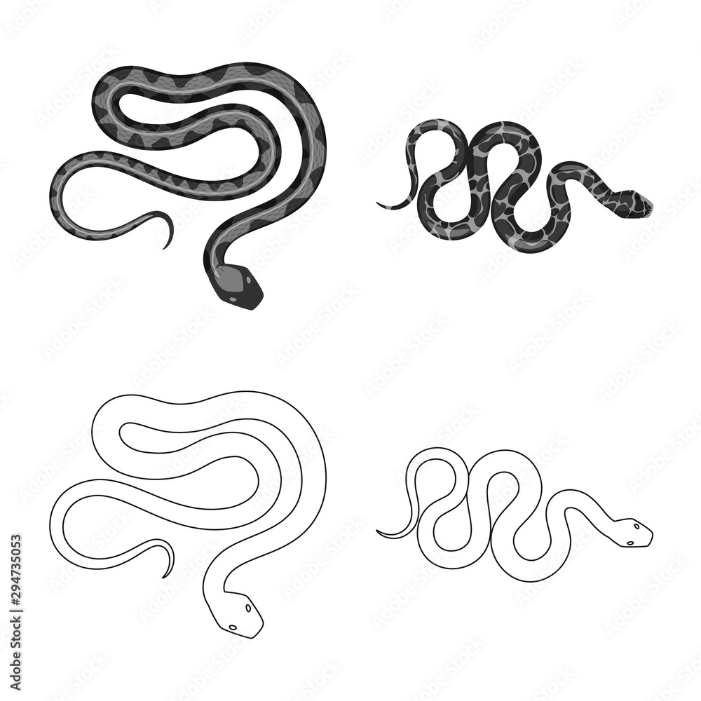 Vector illustration of mammal and danger logo. Set of mammal and medicine vector icon for stock. Vector illustration of mammal and danger logo. Set of mammal and medicine vector icon for stock.
