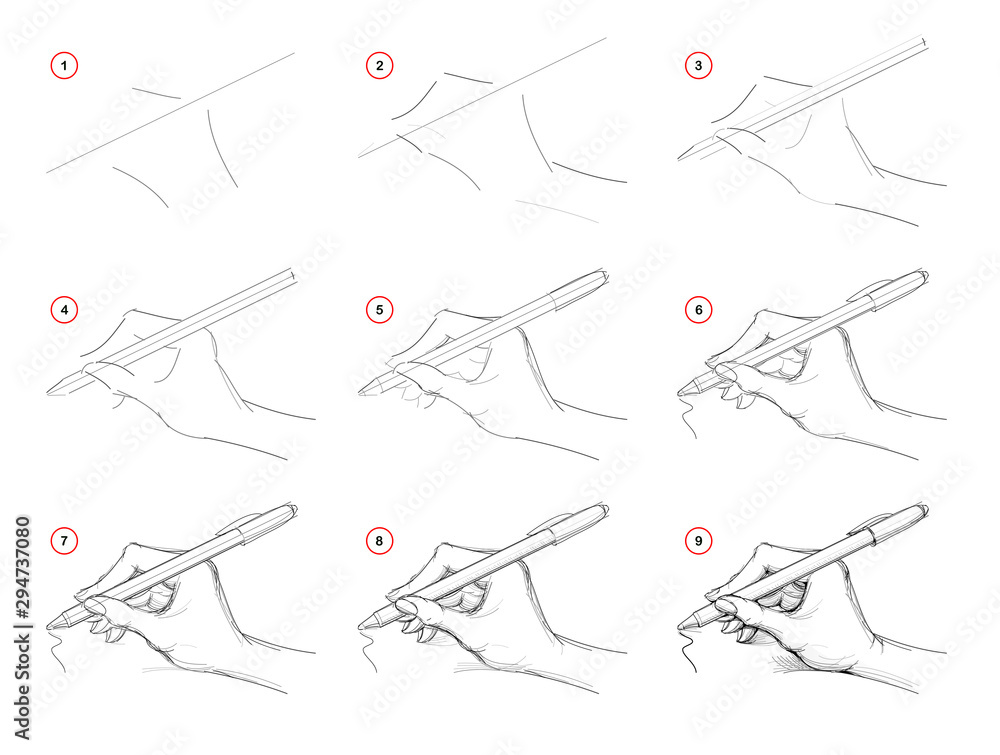 Learn This Handy Artistic Skill: How to Draw Hands Step by Step