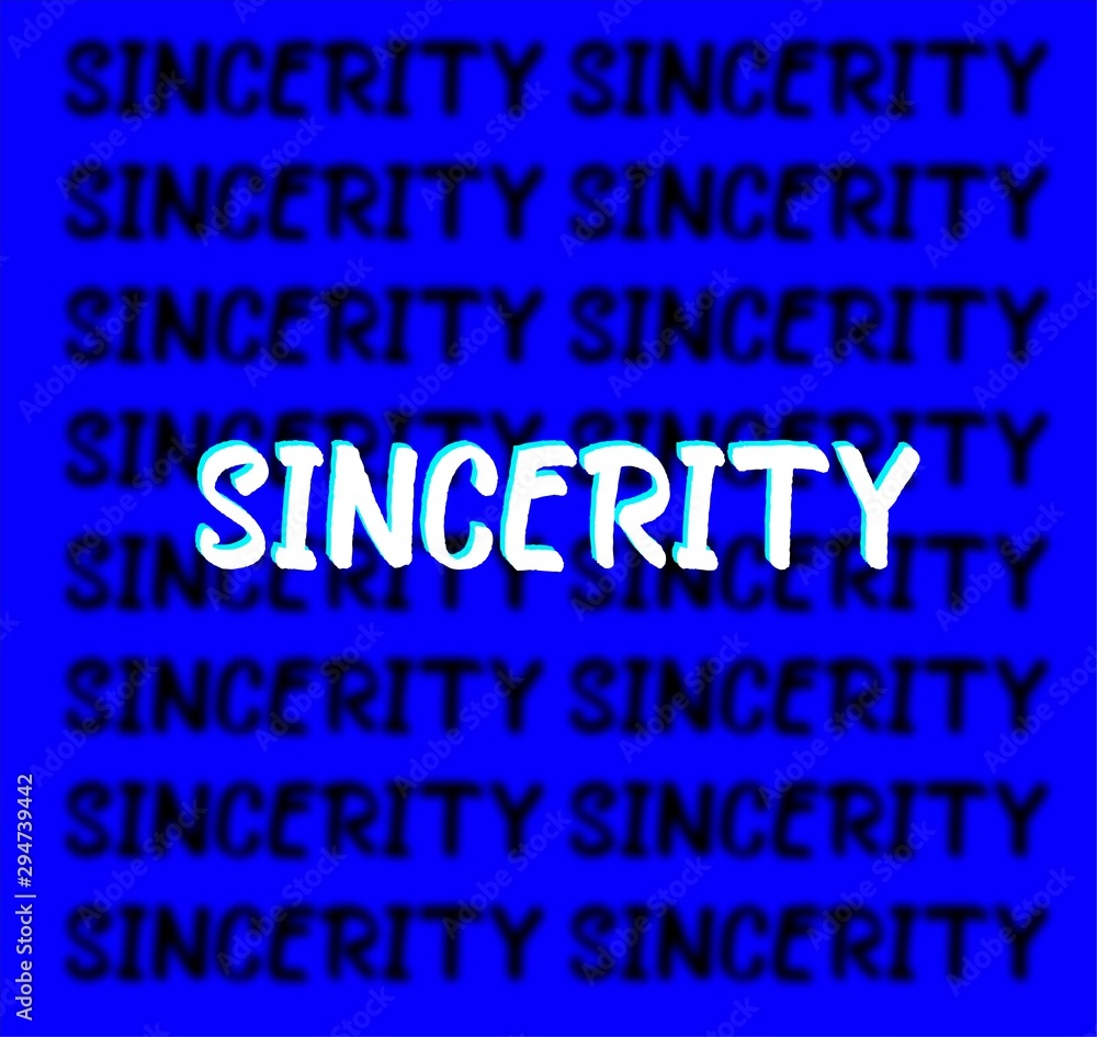 sincerity sincerity