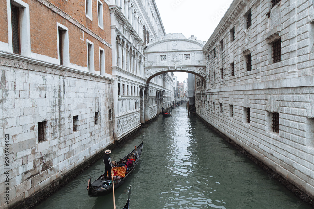 Obraz premium The Bridge of Sighs is a bridge in Venice, Italy