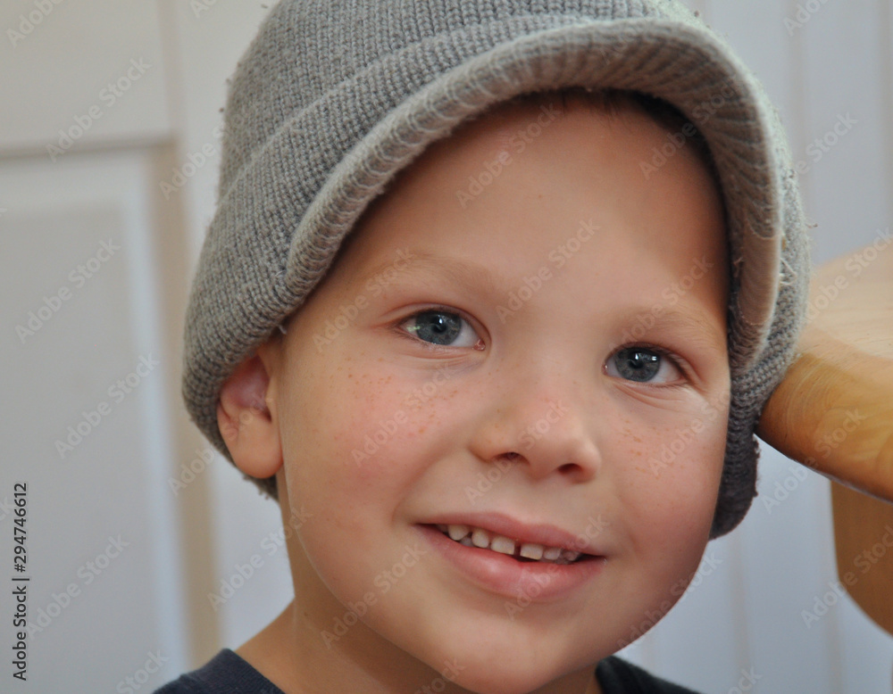 Cute 4 year old Caucasian boy portrait Cute 4 year old Caucasian boy portrait