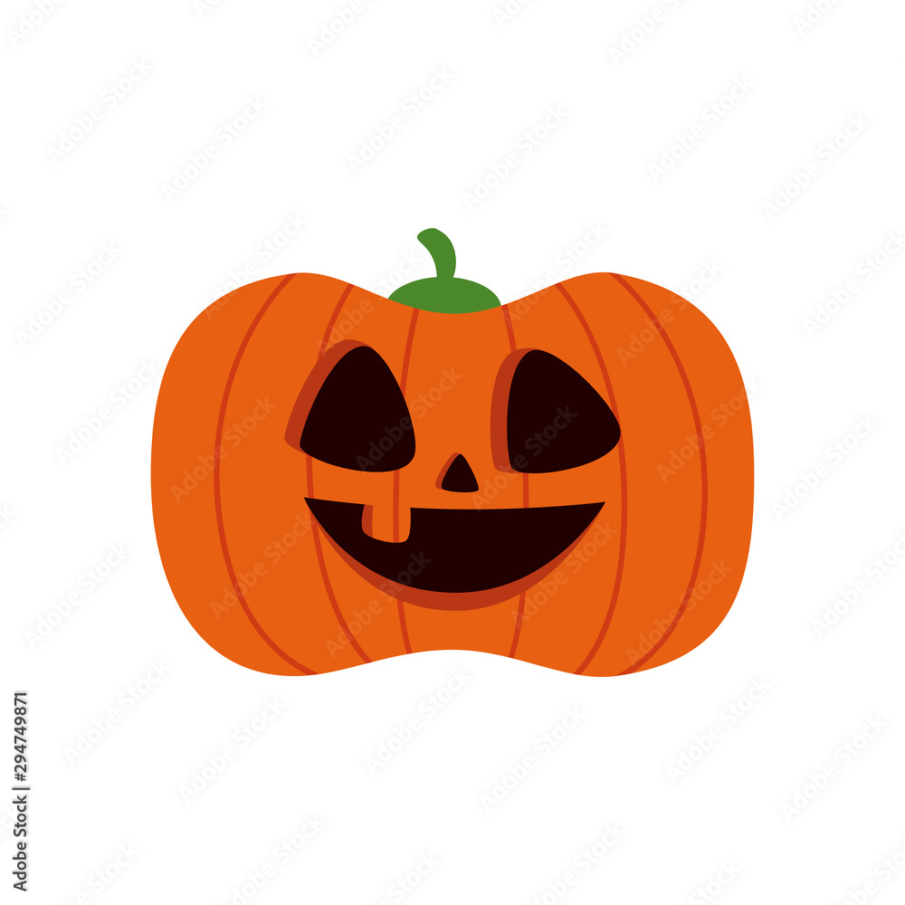 halloween pumpkin traditional isolated icon vector illustration design halloween pumpkin traditional isolated icon vector illustration design