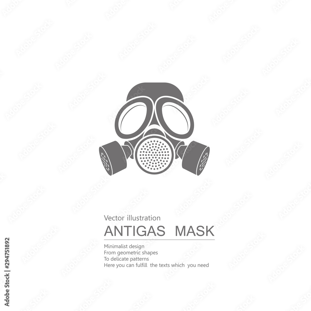 Set Of Gas Masks Isolated On White Background Design Element For Label Sign  Poster Menu Stock Illustration - Download Image Now - iStock, gas mask 