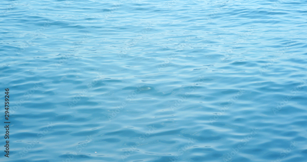 Sea water wave in blue Sea water wave in blue