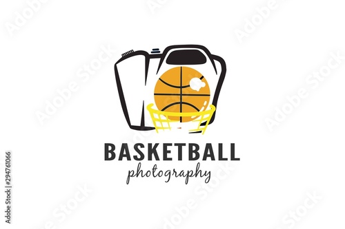 Sport photography logo template