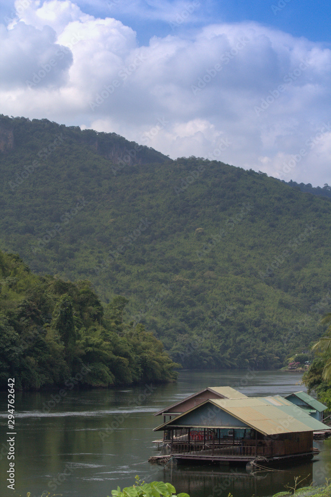 Sky and River in Thailad Sky and River in Thailad