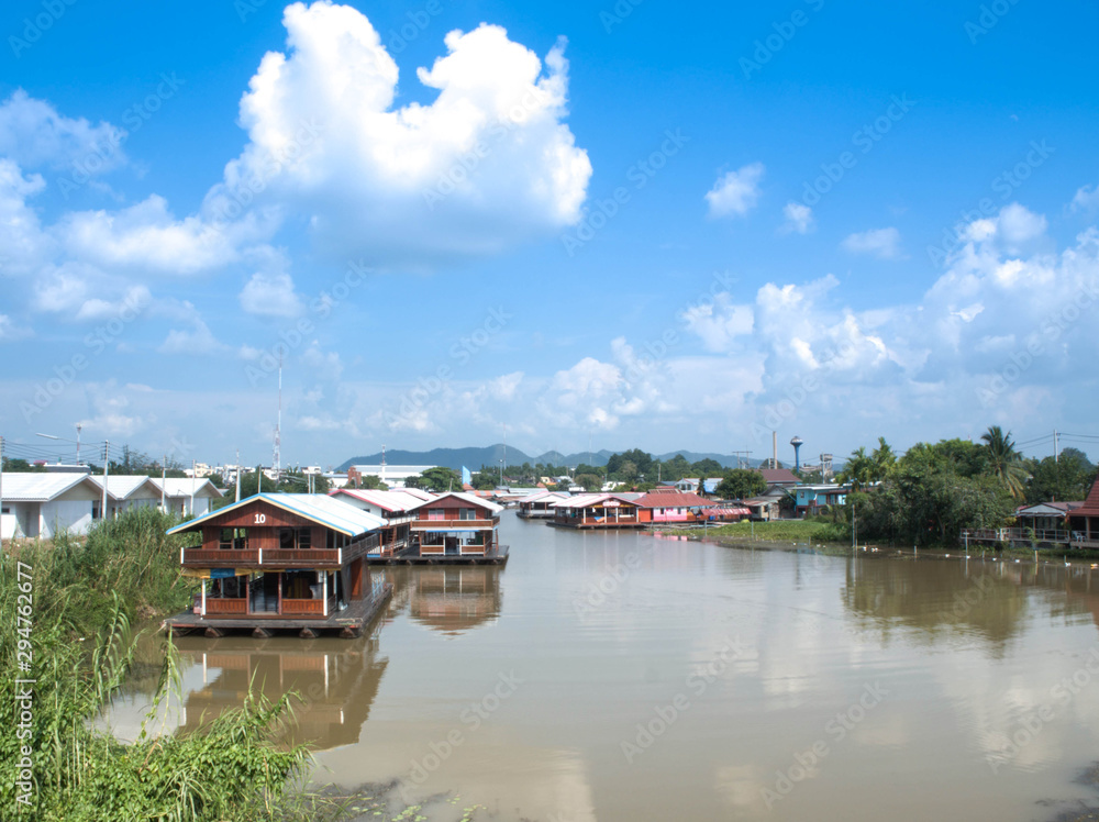 Sky and River in Thailad