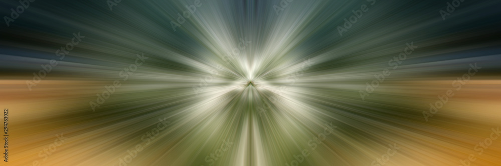 Obraz premium Dynamic lines of light. Light from central point.