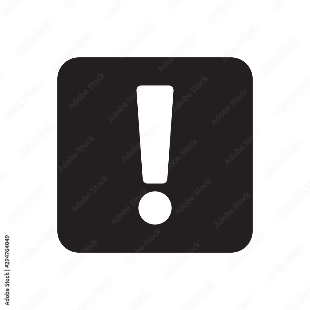 Exclamation Mark Icon Vector Illustration Exclamation Mark Icon Vector Illustration