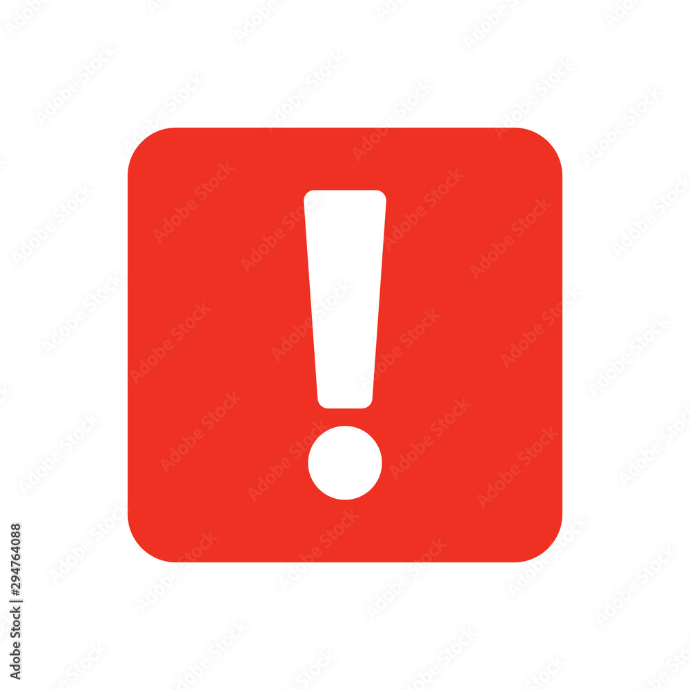 Exclamation Mark Icon Vector Illustration Exclamation Mark Icon Vector Illustration
