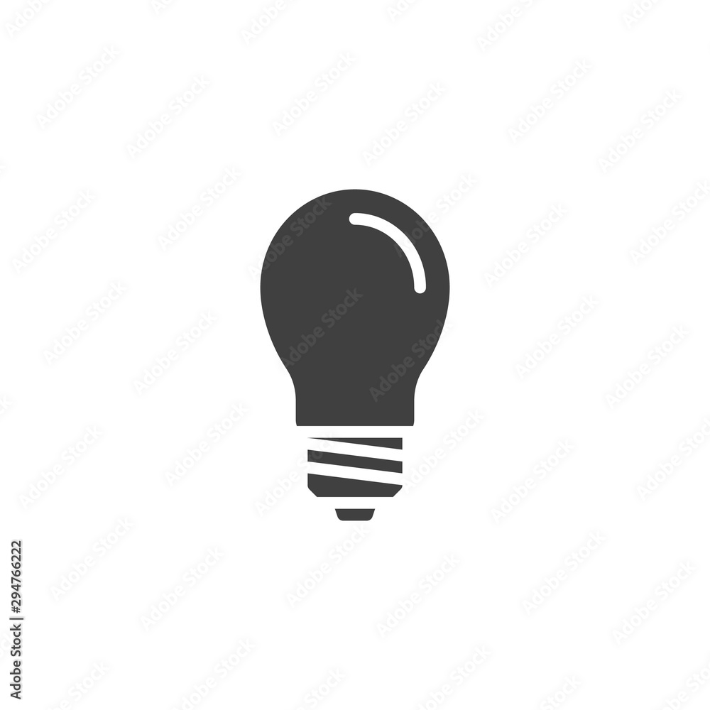 Energy saving lamp vector icon. filled flat sign for mobile concept and web design. Light bulb glyph icon. Symbol, logo illustration. Vector graphics Energy saving lamp vector icon. filled flat sign for mobile concept and web design. Light bulb glyph icon. Symbol, logo illustration. Vector graphics