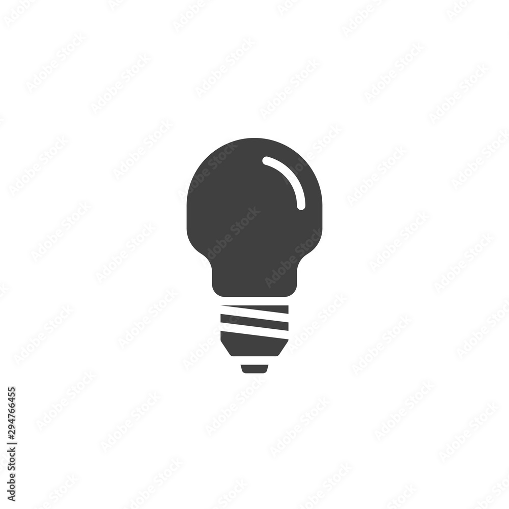 Lamp vector icon. filled flat sign for mobile concept and web design. Light bulb glyph icon. Symbol, logo illustration. Vector graphics Lamp vector icon. filled flat sign for mobile concept and web design. Light bulb glyph icon. Symbol, logo illustration. Vector graphics