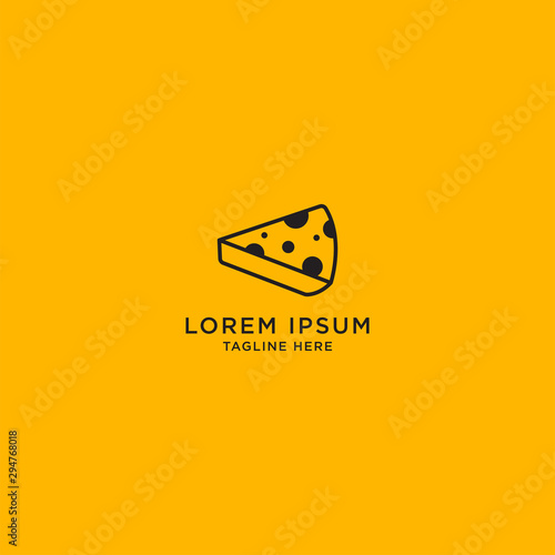 Cheese Logo Icon Design Template Vector Illustrator