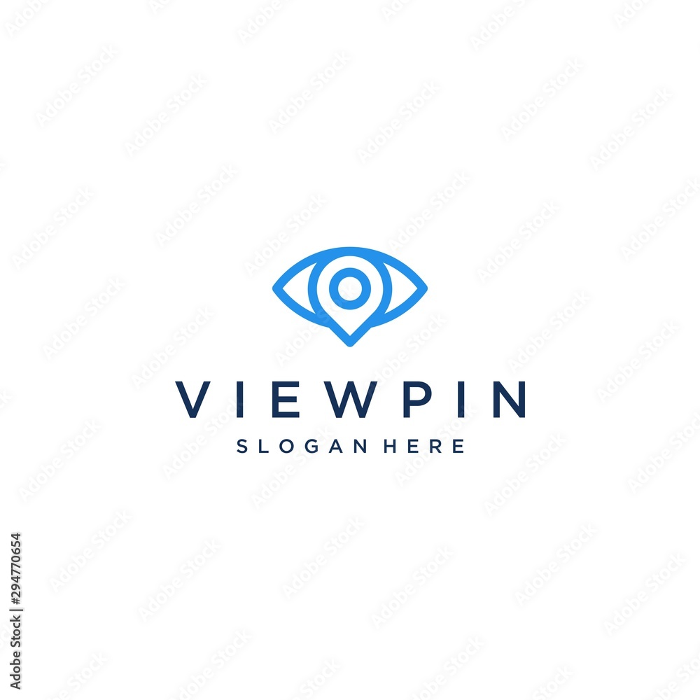 logo design technology or pins with eyes logo design technology or pins with eyes